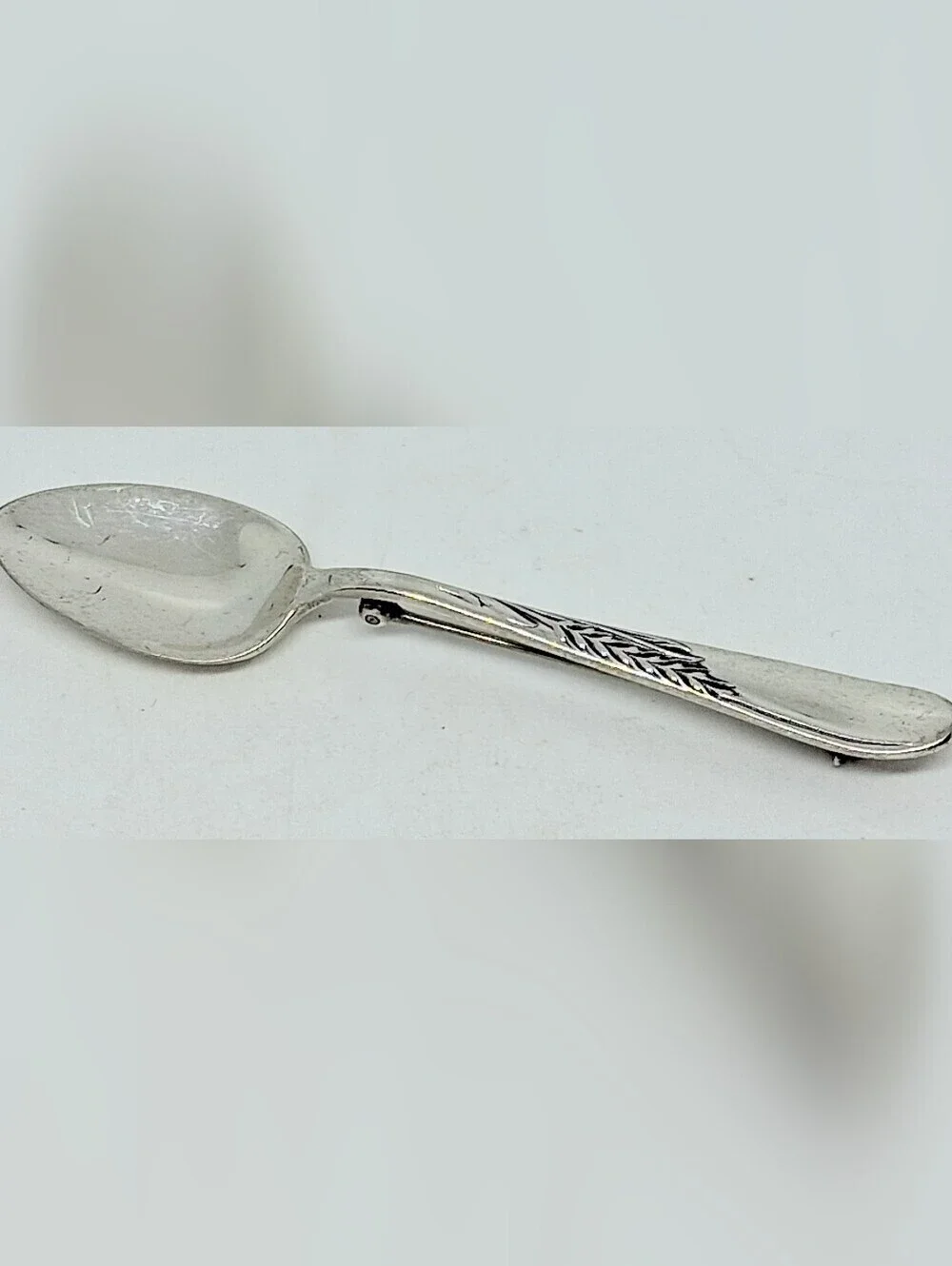 * Vintage Reed & Barton Sterling Silver 925 Spoon Pin Brooch